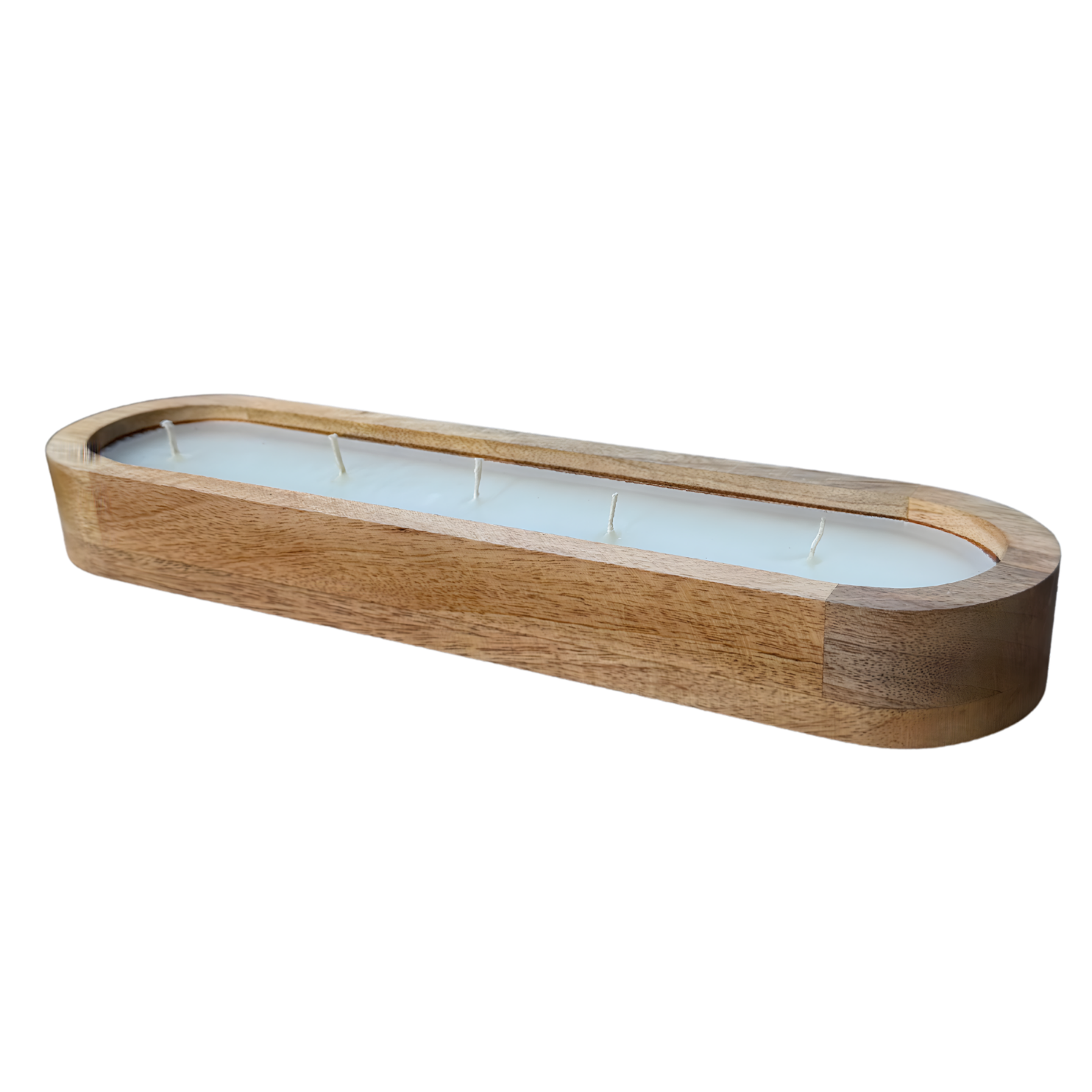 Houten Citronella Kaars
