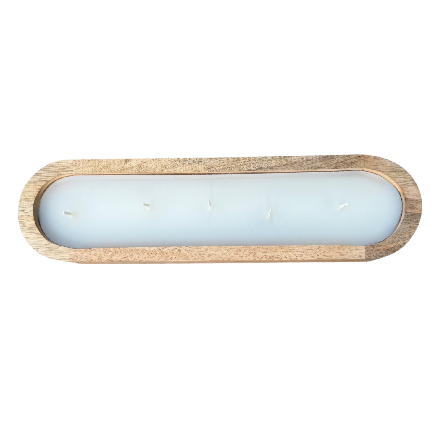 Houten Citronella Kaars