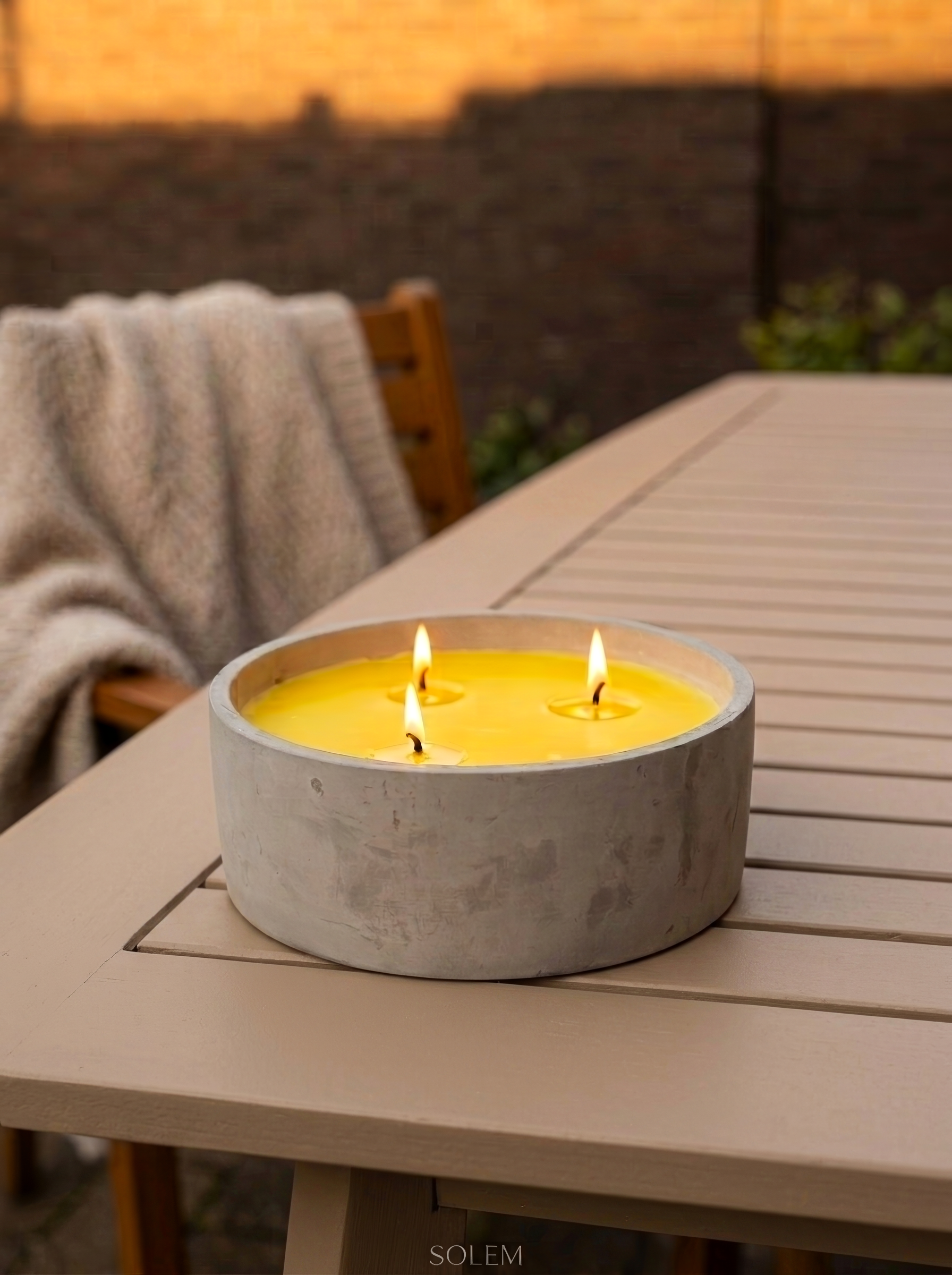Citronellakaars Groot