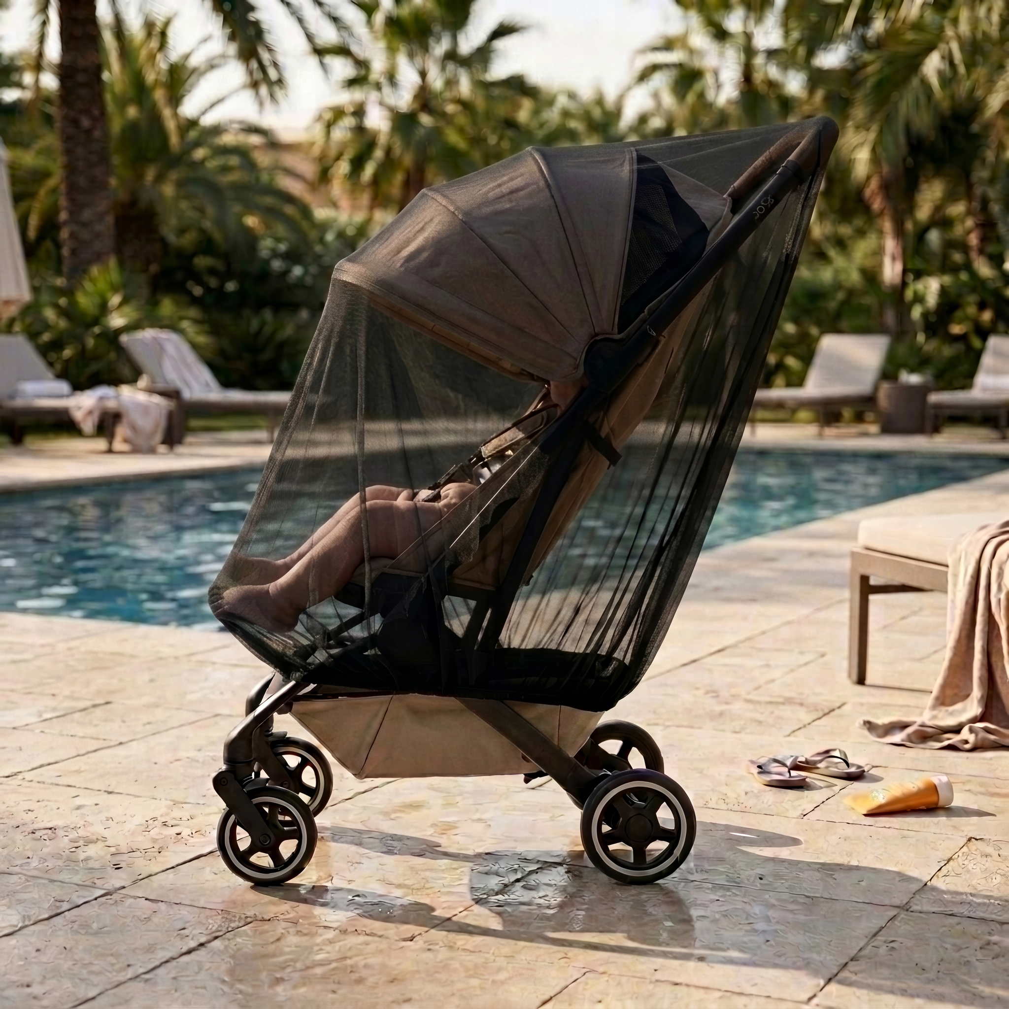 Klamboe Buggy & Kinderwagen (universeel)